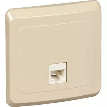 Компьютерная розетка Systeme Electric этюд KOMC-001K