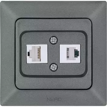 Компьютерная телефонная розетка NE-AD Aras 93-121-21-DN