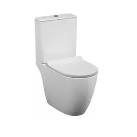 Напольный безободковый унитаз Vitra Sento Rim-ex Open-Back 9830B003-7204
