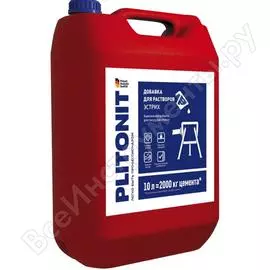 Комплексная добавка для производства полусухой стяжки plitonit эстрих-10 н002281