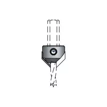 Коническая правая зенковка WPW AC3080R