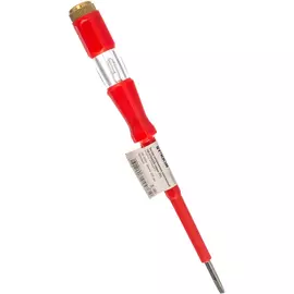 Контактный пробник STEKKER 100-500V, 12 200 мм, красный 32861