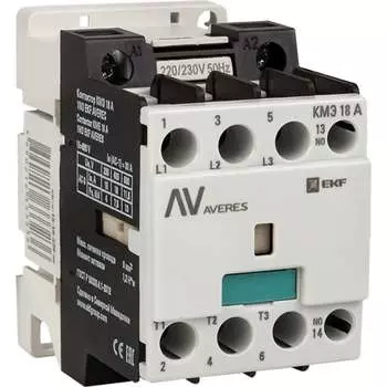 Контактор EKF КМЭ AVERES ctr-s-18-01-230-av