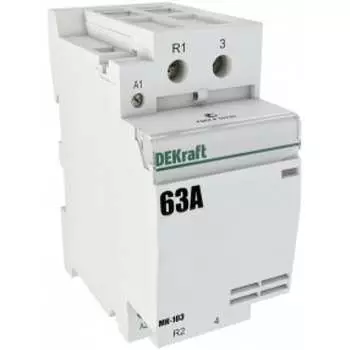 Модульный контактор DEKraft МК-103 63А 230В 18088DEK