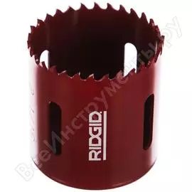 Врезная биметаллическая коронка Ridgid
