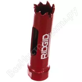 Врезная биметаллическая коронка Ridgid