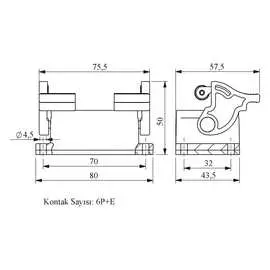 Корпус EMAS EBM06GM42