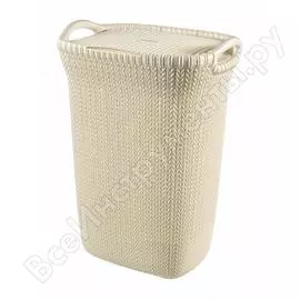 Корзина для белья CURVER KNIT 03676-X64-00