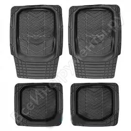 Резиновый коврик салона SKYWAY Стандарт 002 S01704002