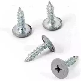 Крашеный саморез с пресс-шайбой КВАДРА 4.2x16 RAL 7004 100 шт. 700416107100