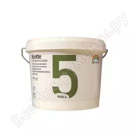 Краска beckers scotte 5 a мат 2,7 л 88050