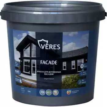 Краска для деревянных фасадов VERES faade 256900