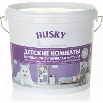 Краска для детских комнат HUSKY