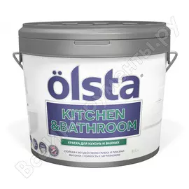 Краска для кухонь и ванных Olsta Kitchen&bathroom OKBA-90