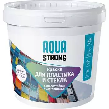 Краска для пластика и стекла Aquastrong 4607130865149