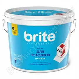Краска для потолков BRITE PROFESSIONAL О02247