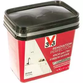 Краска для стен и мебели на кухне V33 RENOVATION PERFECTION 119698