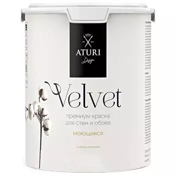 Краска для стен и обоев ATURI Design Velvet T4-000120195