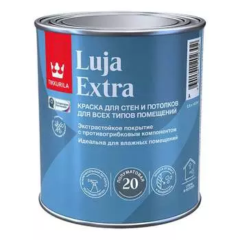 Краска для стен и потолков Tikkurila luja extra 700014023