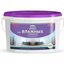 Краска для влажных помещений AQUADECOR