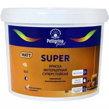 Краска интерьерная PELLIGRINA PAINT super 256886