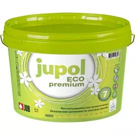 Краска jub jupol eco premium для внутренних работ база а 1001 2 л 1/8/192 51223