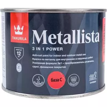 Краска по ржавчине Tikkurila metallista 700011736