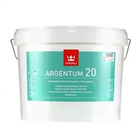 Краска tikkurila argentum-20 антимикробная, полуматовая, 9 л 53848