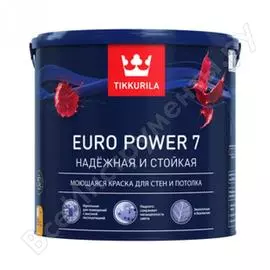 Моющаяся краска для стен и потолка Tikkurila