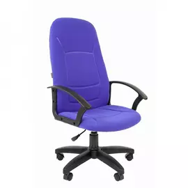 Кресло easy chair vtechair-671 tс ткань синий, пластик 1094381