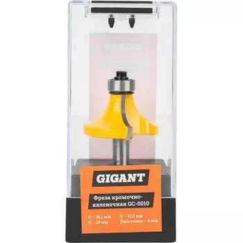 Кромочно калевочная фреза Gigant