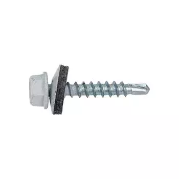 Кровельный оцинкованный саморез STARFIX 4,8x29 мм, RAL 9003, 200 шт. SMC2-27997-200