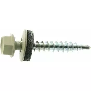 Кровельный оцинкованный саморез STARFIX 4,8x29 мм PT1 RAL 1014 5000 штук SM-62027-5000