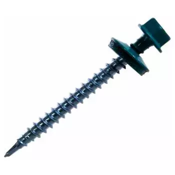 Кровельный оцинкованный саморез STARFIX 4,8x70 мм, RAL 5021, 100 шт. SMC3-103311-100