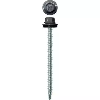 Кровельный саморез Daxmer 4,8х70 RAL7024 305504