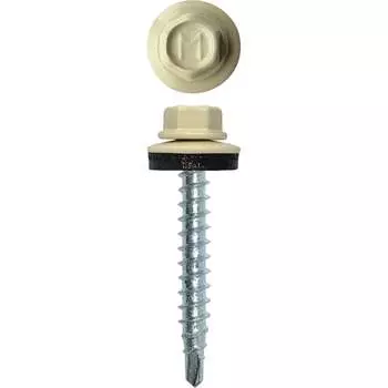 Кровельный саморез Daxmer 4,8х35 RAL1015 (250 шт.) 303918
