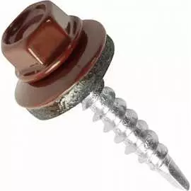 Кровельный саморез Госкреп 4,8х70 RAL3011 коричнево-красный 30 шт. 1-0036347