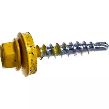 Кровельный саморез Kenner 4,8х29 RAL1018 желтый (3500 шт.) ск291018