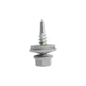 Кровельный саморез Kenner 4,8х19 RAL7004 серый (300 шт.) ск48197004ф