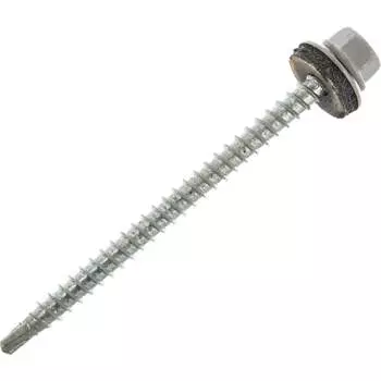 Кровельный саморез Kenner 4,8х70 RAL7004 серый (100 шт.) ск707004ф