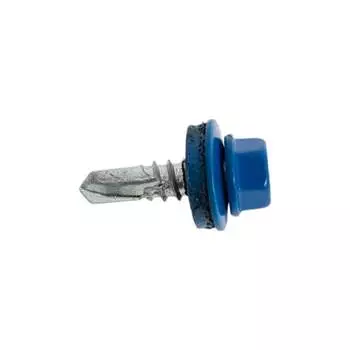 Кровельный саморез Kenner 5,5х19 RAL5005 насыщенный синий (300 шт.) ск55195005ф