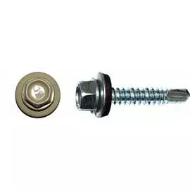 Кровельный саморез КРЕП-КОМП 4,8x19 RAL1014 слоновая кость 4500 шт. ск48191014к