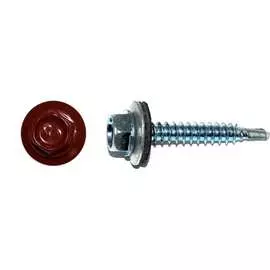 Кровельный саморез КРЕП-КОМП 4,8х51 RAL3011 красно-коричневый 2000 шт. ск513011