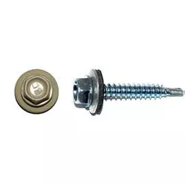 Кровельный саморез КРЕП-КОМП 4,8x19 RAL1014 слоновая кость 250 шт. ск48191014кф