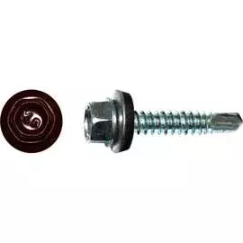 Кровельный саморез КРЕП-КОМП 4,8x19 RAL3005 красное вино 250 шт. ск48193005кф