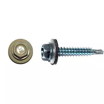 Кровельный саморез КРЕП-КОМП 4,8x35 RAL1014 слоновая кость 3000 шт. ск351014к