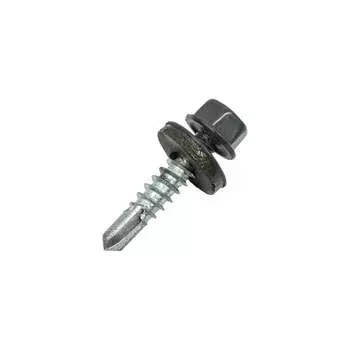 Кровельный саморез КРЕП-КОМП 5,5x25 RAL7024 серый графит 250 шт. ск55257024кф