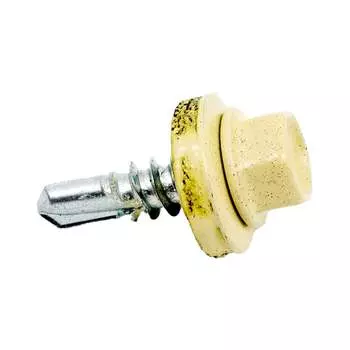 Кровельный саморез КРЕП-КОМП 5,5x19 RAL1014 слоновая кость 250 шт. ск55191014кф