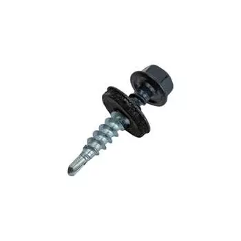 Кровельный саморез КРЕП-КОМП 4,8x29 RAL7024 серый графит 250 шт. ск297024кф