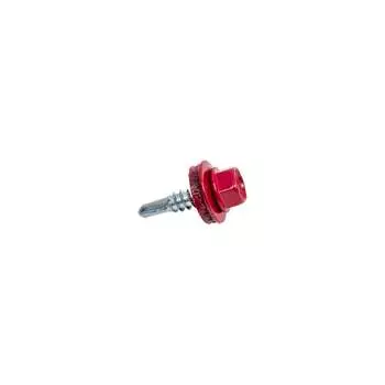 Кровельный саморез КРЕП-КОМП 4,8x19 RAL3003, красный рубин Kn KENNER (300шт) ск48193003ф